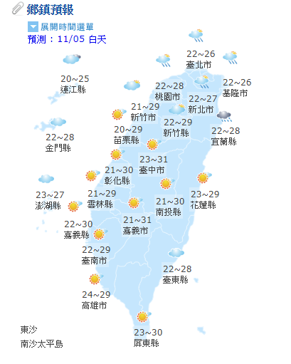 週一清早嘉義濃霧北部小雨全台多雲到晴 生活 新頭殼newtalk