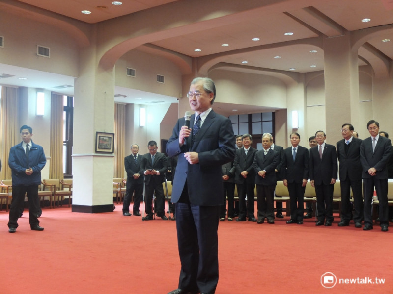 行政院毛治國請辭，也不願接受總統馬英九的慰留。   圖：新頭殼資料照片