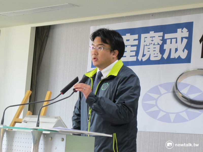 民進黨發言人楊家俍14日恭賀日本民進黨的成立。   圖：新頭殼資料照片