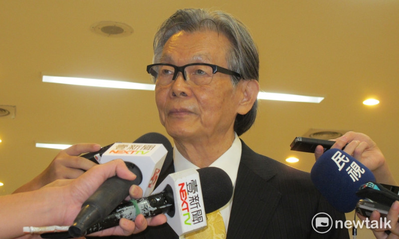 民進黨大老張俊宏24日出席總統直選20年座談會。   圖：林朝億/攝