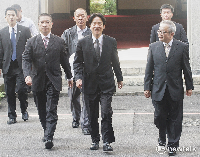 賴清德親邀徐國勇擔任民進黨秘書長。   圖：張良一/攝