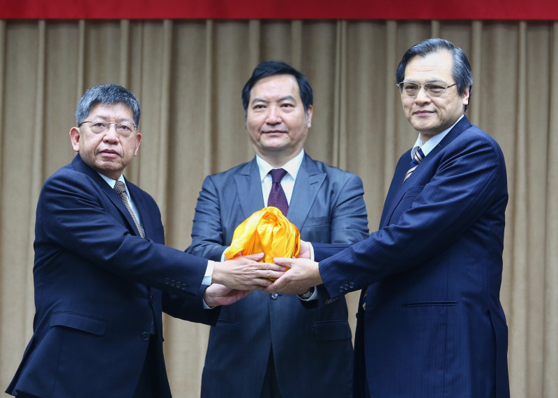 陳明通今天回鍋擔任陸委會主委。   圖：張良一/攝