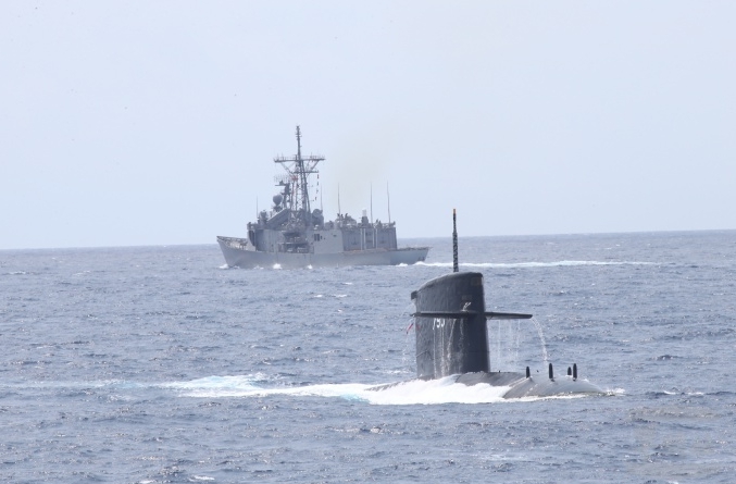 直布羅陀Gavron Limited小型代理商標下台船潛艦國造標案，引起美國國防部官員質疑。圖為示意圖。   圖：軍聞社/提供
