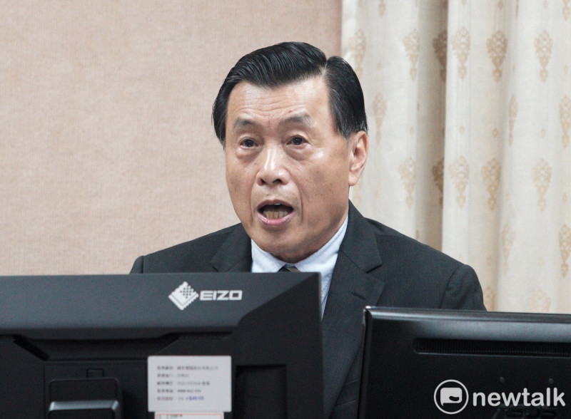 國安局長彭勝竹在立院外交國防委員會備詢。   圖：張良一/攝（資料照）