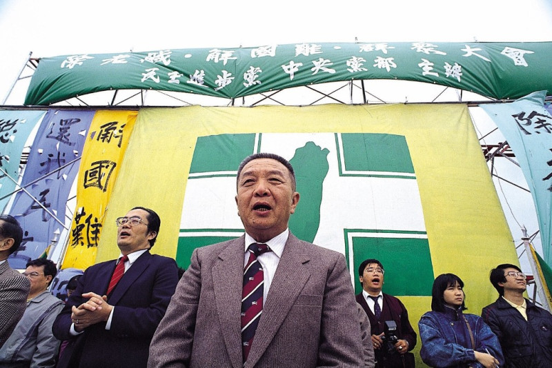 黃信介帶領台灣民主運動走向另一階段。   圖：邱萬興提供