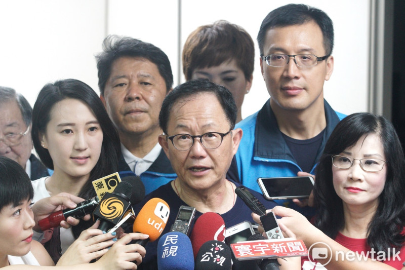 國民黨台北市長參選人丁守中。   圖：張良一/攝