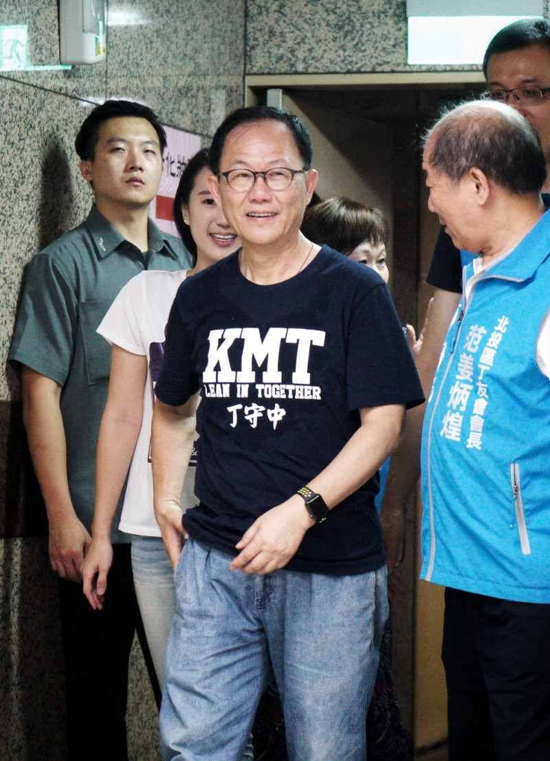 國民黨台北市長參選人丁守中。   圖：張良一/攝