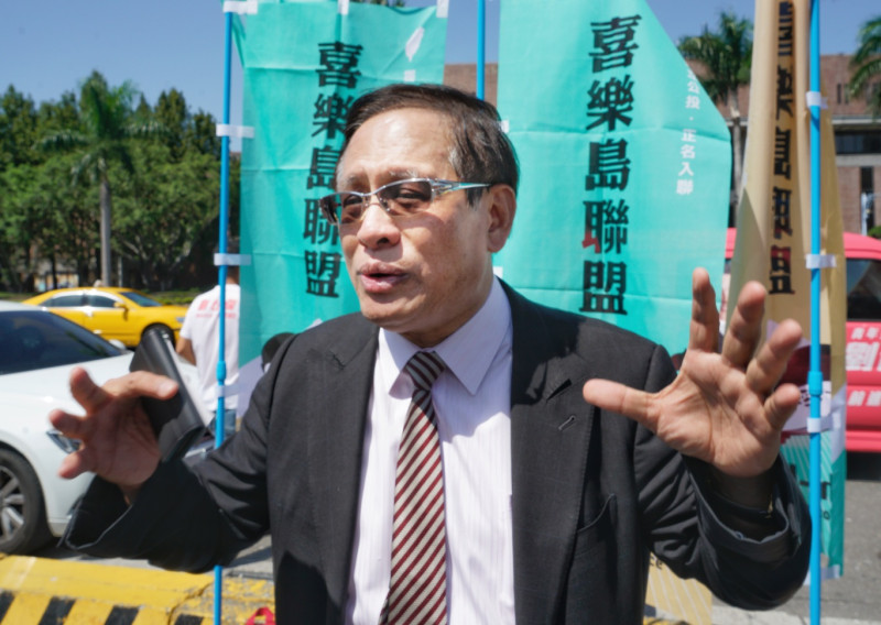 民視董事長郭倍宏接受新頭殼專訪。 圖:張良一/攝