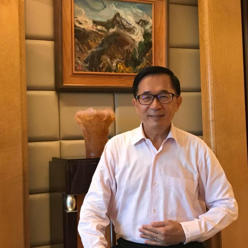 前總統陳水扁。   圖：翻攝自新勇哥物語