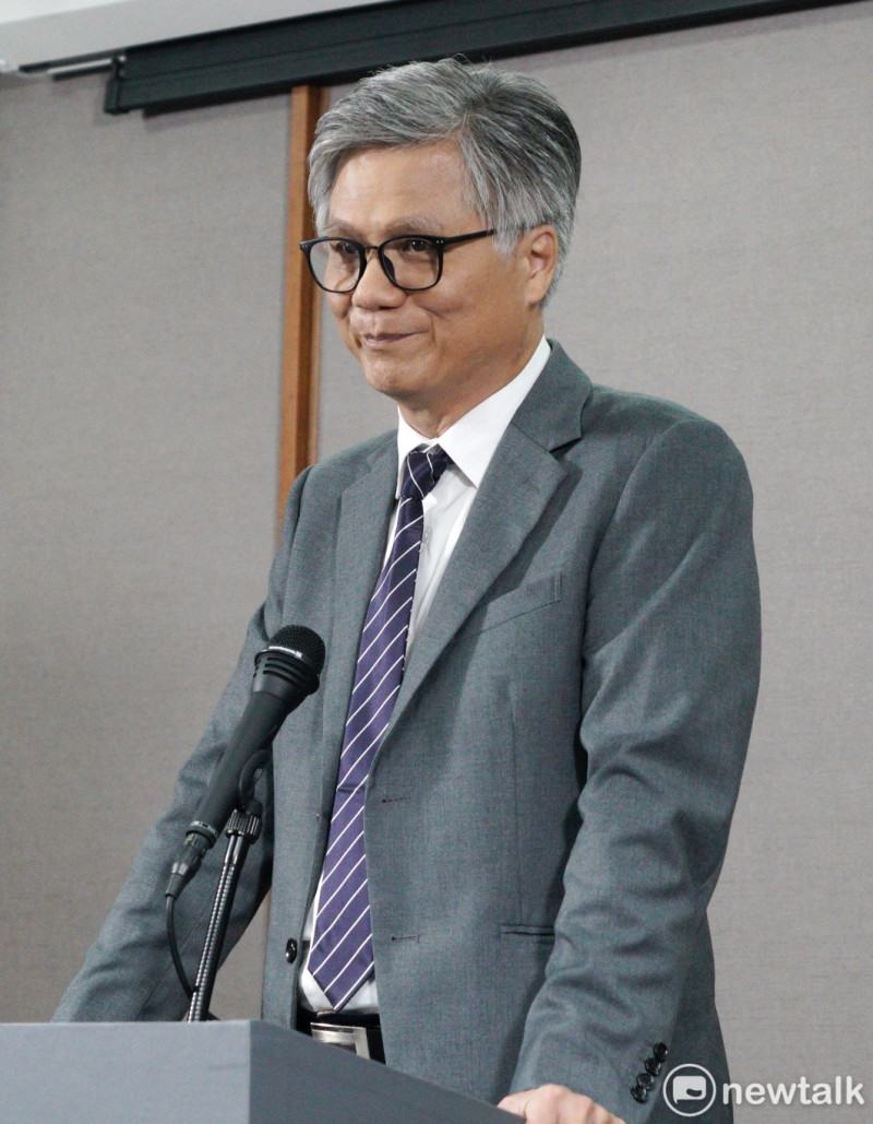 無黨籍台北市長侯選人吳蕚洋出席台北市長選舉電視辯論會。   圖：張良一/攝