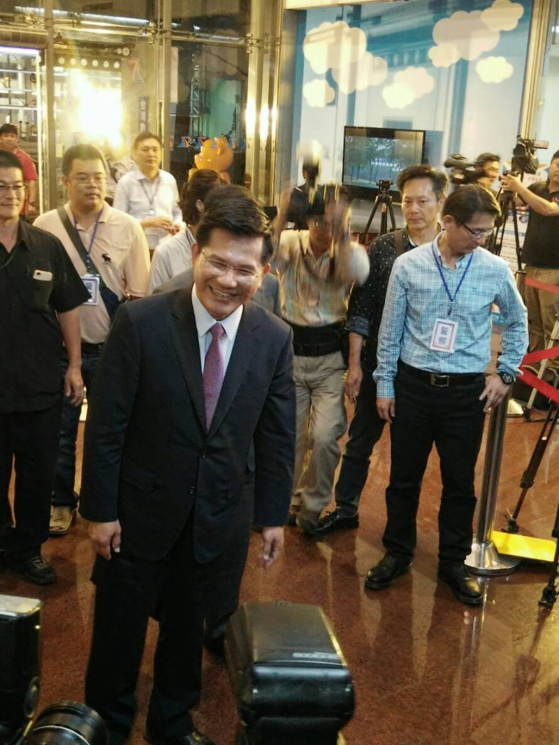 民進黨籍台中市長候選人林佳龍。   圖：唐復年/攝