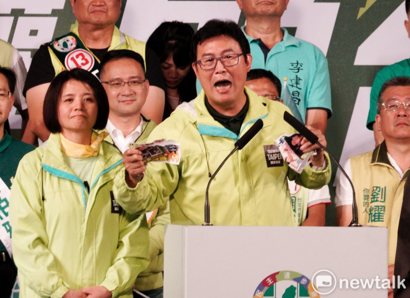 民進黨台北市長候選人姚文智。   圖：張良一/攝（資料照片）