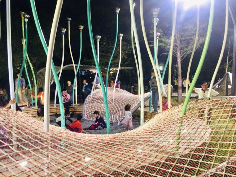 豐原葫蘆墩公園-大地調色盤-成為孩子遊樂園