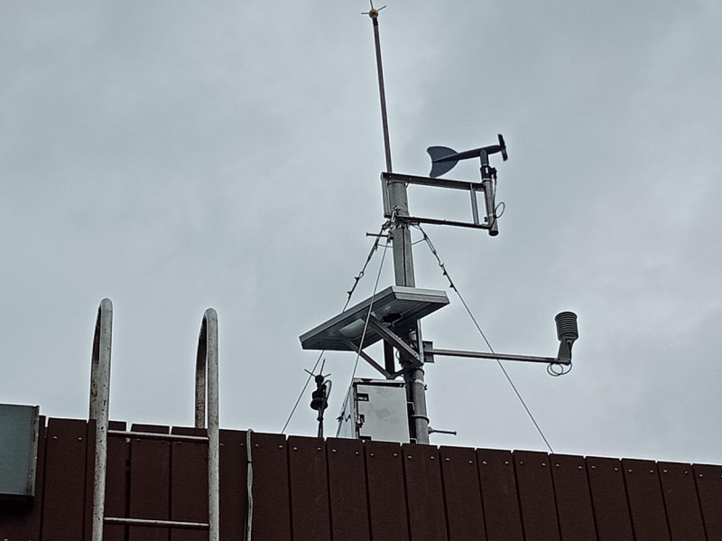 交通部觀光局北海岸及觀音山國家風景區管理處與中央氣象局合作建置「白沙灣近岸海象雷達」啟用。   圖：交通部觀北處/提供