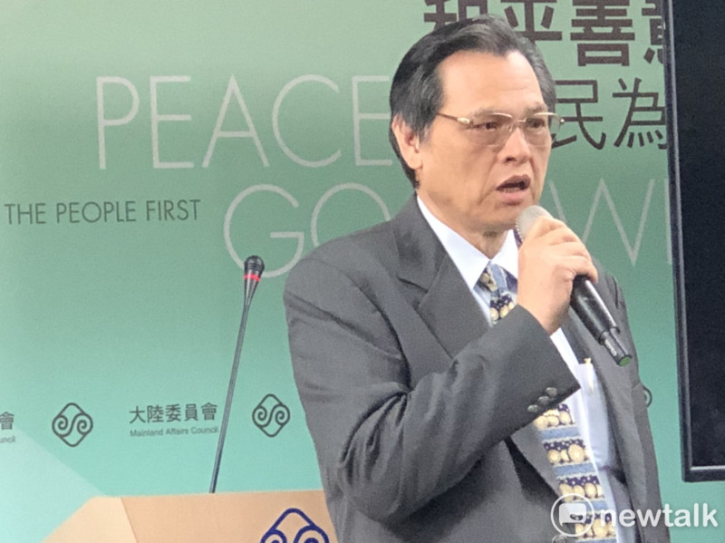 陸委會主委陳明通。   圖：謝莉慧/攝（資料照片）