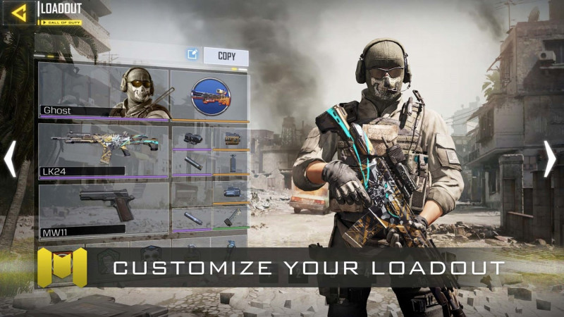 自由搭配適合的武器配件，讓你在《Call of Duty® Mobile》奪得先機。