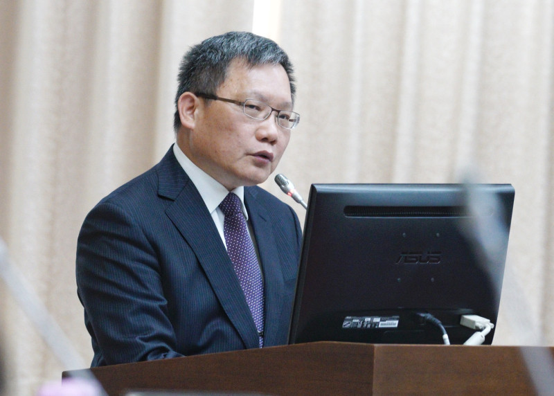 財政部長蘇建榮在立院財政委員會備詢。   圖：張良一/攝（資料照片）