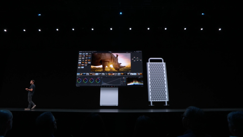 Mac Pro與Pro Display XDR。圖：翻攝影片