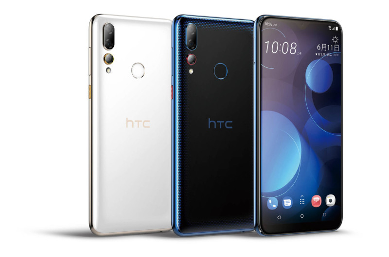 HTC Desire 19 為首款搭載三鏡頭的手機。圖：宏達電提供