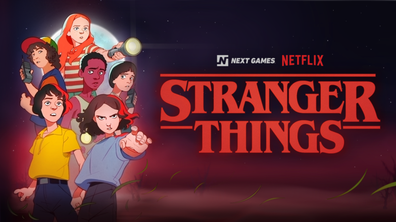 Netflix即將推出的《怪奇物語》手機遊戲。圖：Netflix 提供