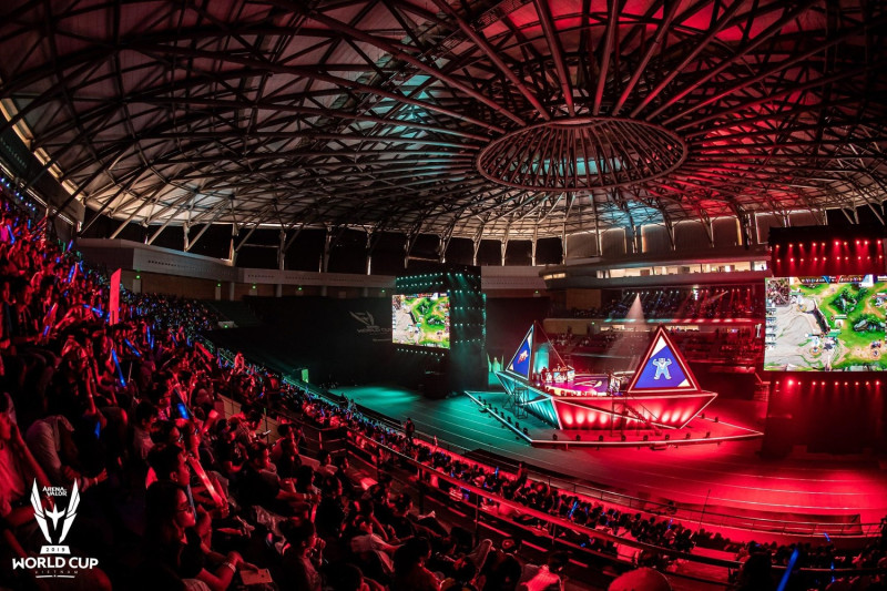 由Garena和騰訊一同協辦的2019 AWC世界盃在越南峴港的仙山體育場舉行。