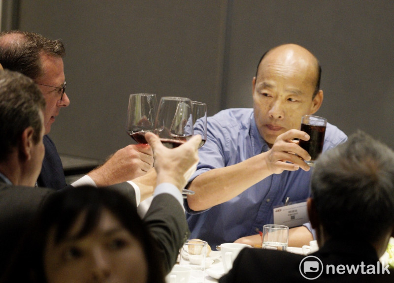 國民黨總統參選人兼高雄市長韓國瑜曾說過，去年的募款餐會中有許多「海內外捐款如雪片般飛來」。   圖：張良一/攝（資料照）