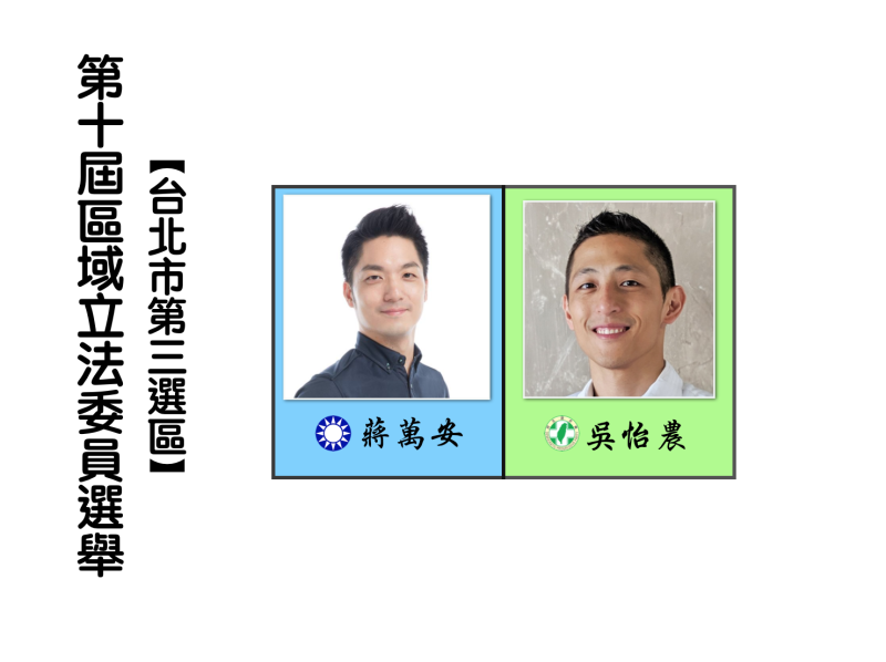 區域立法委員選舉，台北市第三選區。