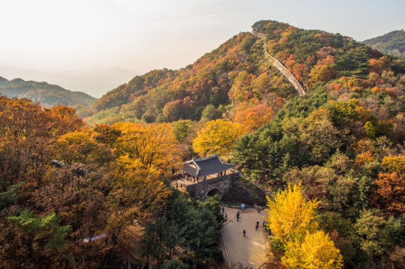 登上最高峰，可將仁川、首爾及京畿道景色一覽無遺。圖：翻攝自韓國觀光公社 台北支社網站