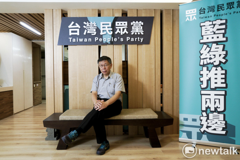 台北市長、民眾黨主席柯文哲。   圖：張良一 / 攝(資料照片)