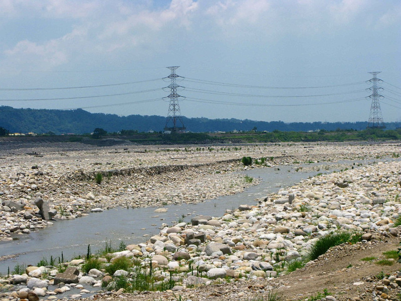大安溪下游段。(圖：取自維基百科)