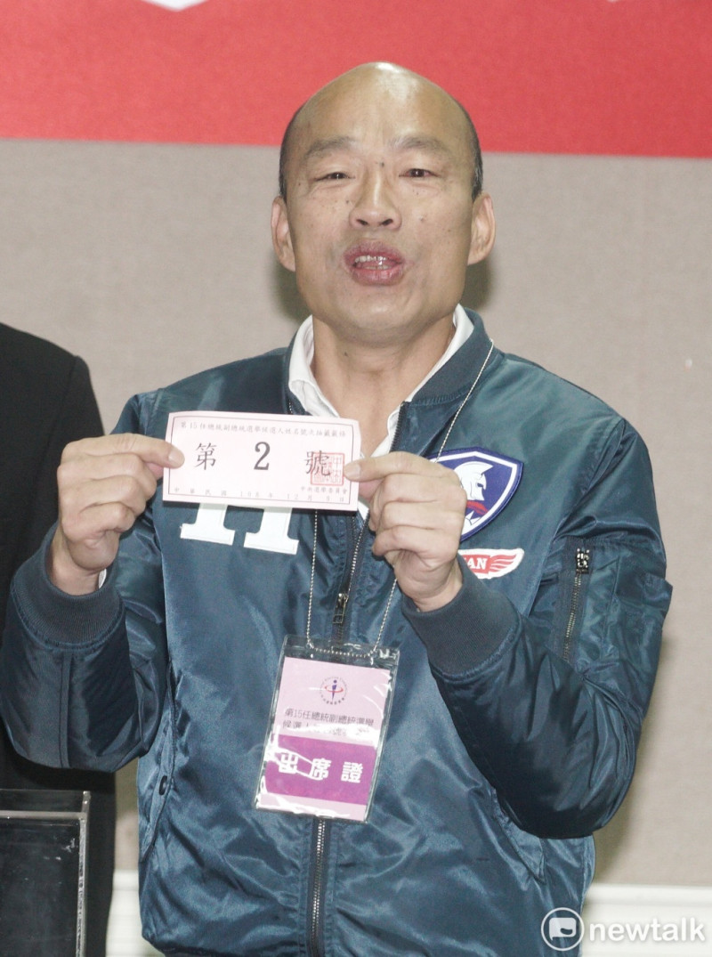 國民黨總統候選人韓國瑜。   圖：張良一/攝