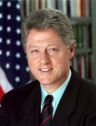 美國前總統柯林頓。 圖：翻攝自維基百科