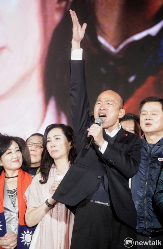 國民黨總統候選人韓國瑜晚間將在高雄夢時代舉辦選前之夜。   圖：張良一/攝（資料照）