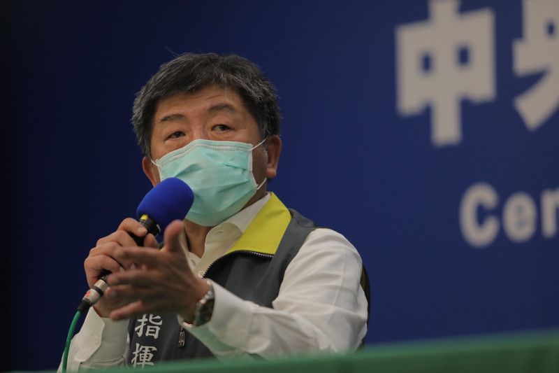中央流行疫情指揮官陳時中   圖：中央流行疫情指揮中心/提供
