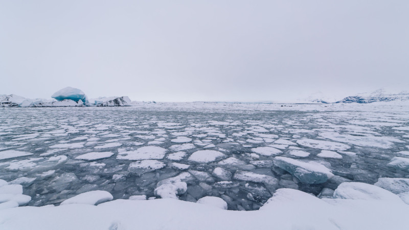 傑古沙龍冰河湖是冰島最深的湖。 圖：謝佳真／攝
