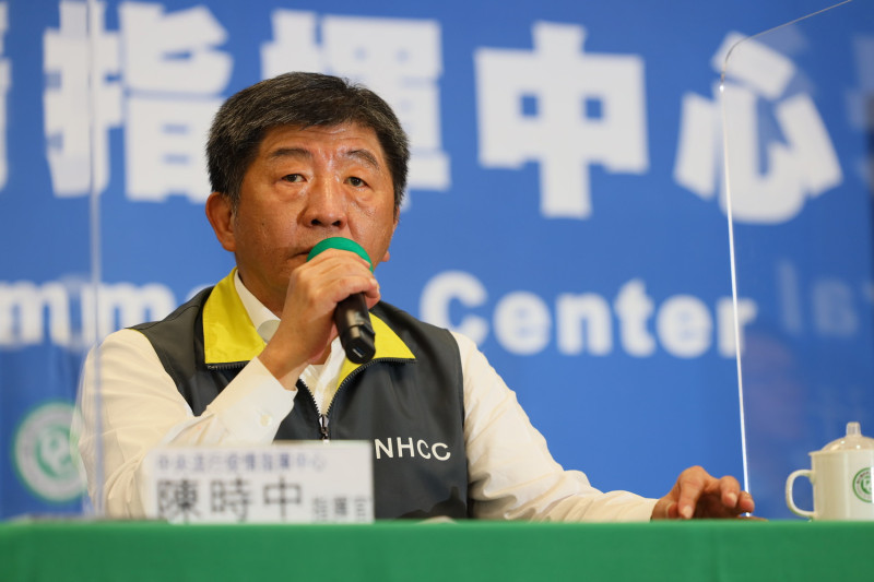 中央流行疫情指揮中心指揮官陳時中   圖：中央流行疫情指揮中心/提供