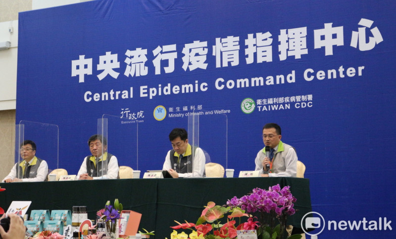 中央流行疫情指揮中心記者會今天在台南尖山埤江南度假村舉辦。   圖：閻芝霖/攝