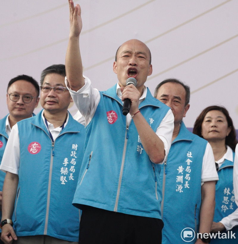 前高雄市長韓國瑜將於8月15日返回高雄投票。   圖：張良一／攝（資料照）
