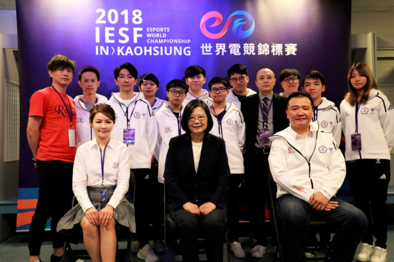 徐培菁董事長在任內將世界電競錦標賽（IESF）帶到台灣舉辦，成功提升台灣電競的能見度 圖：TESL台灣電子競技聯盟提供