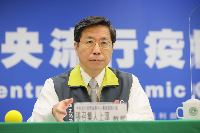中央流行疫情指揮中心專家諮詢小組召集人張上淳   圖：中央流行疫情指揮中心/提供
