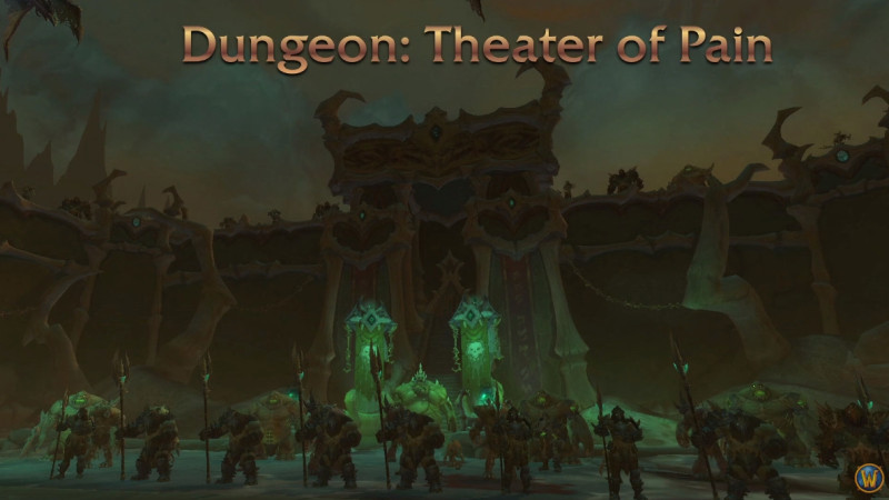 最新五人副本「苦痛劇場」一景。 圖：翻攝自World of Warcraft YouTube