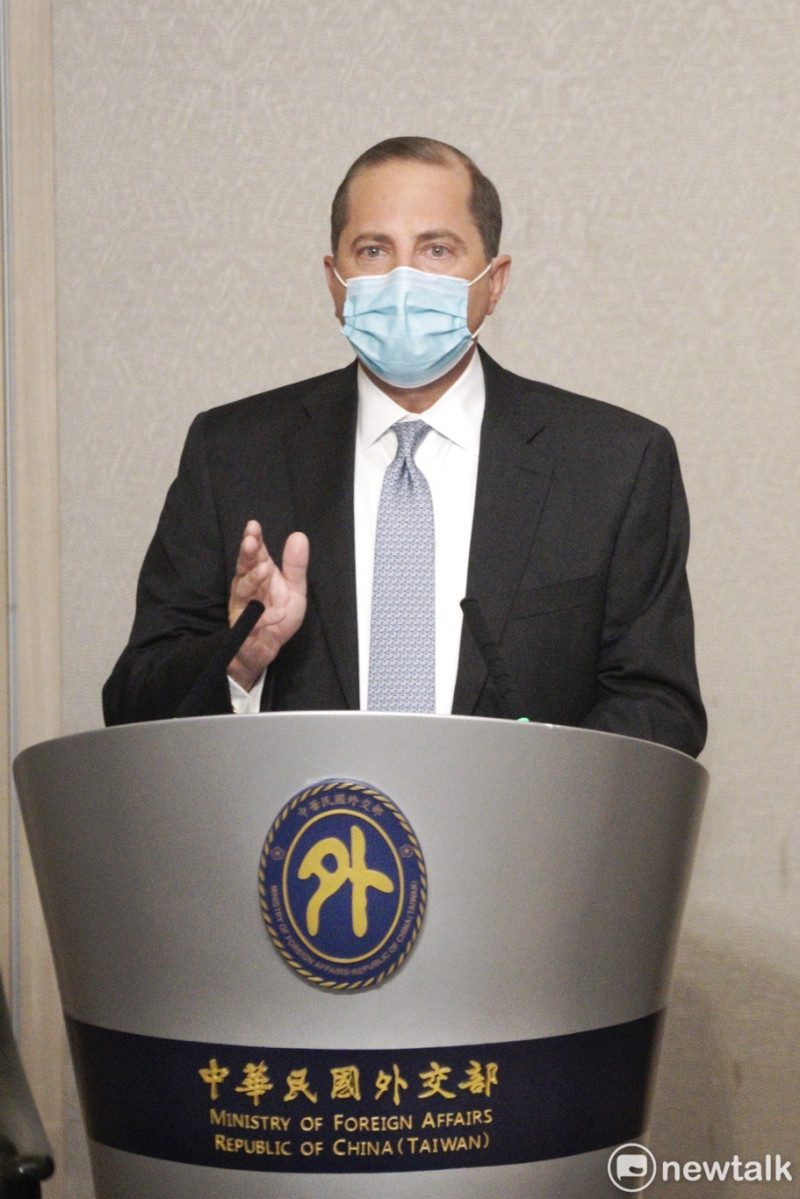 美國衛生部長阿札爾被爆出涉嫌更改疾控暨預防中心的報告，遭到美國眾議院調查。   圖：張良一 / 攝（資料照）
