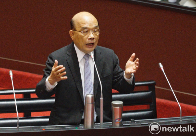行政院長蘇貞昌25日將赴立院報告紓困3.0追加預算。   圖：張良一/攝