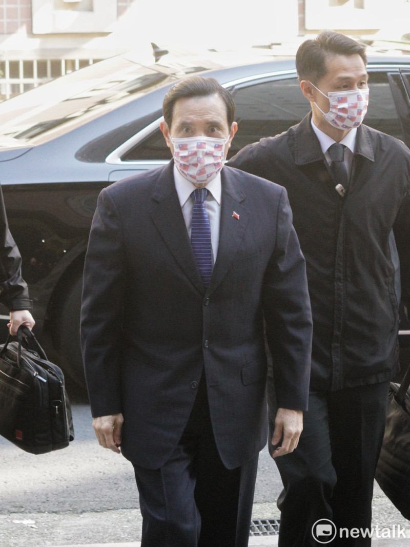 前總統馬英九爲三中案日前到台北地院出庭。   圖：張良一/攝