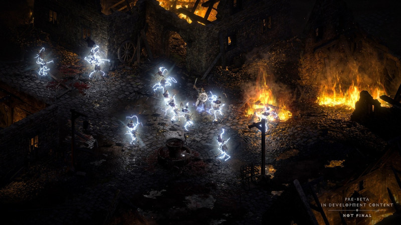 《暗黑破壞神 II：獄火重生》的多人遊戲 Beta 公開測試將在8月於指定遊戲平台展開。 圖：暴雪娛樂提供