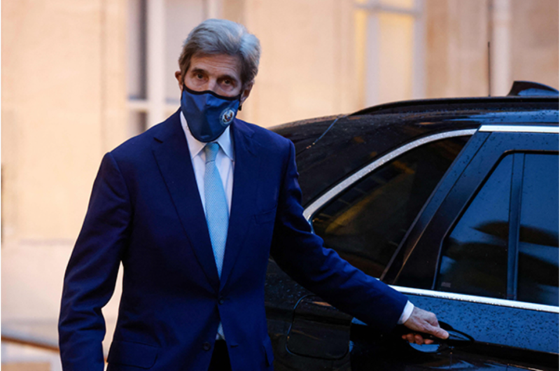 美國總統拜登（Joe Biden）的氣候特使克里（John Kerry）下週將在莫斯科會見俄羅斯官員。   圖：翻攝自環球網
