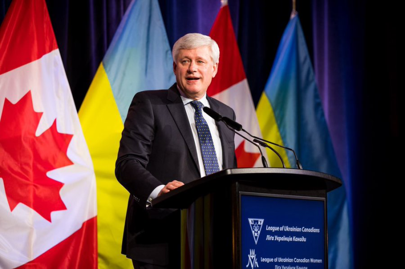 加拿大前總理哈珀（Stephen Harper）。   圖：翻攝自Stephen Harper臉書