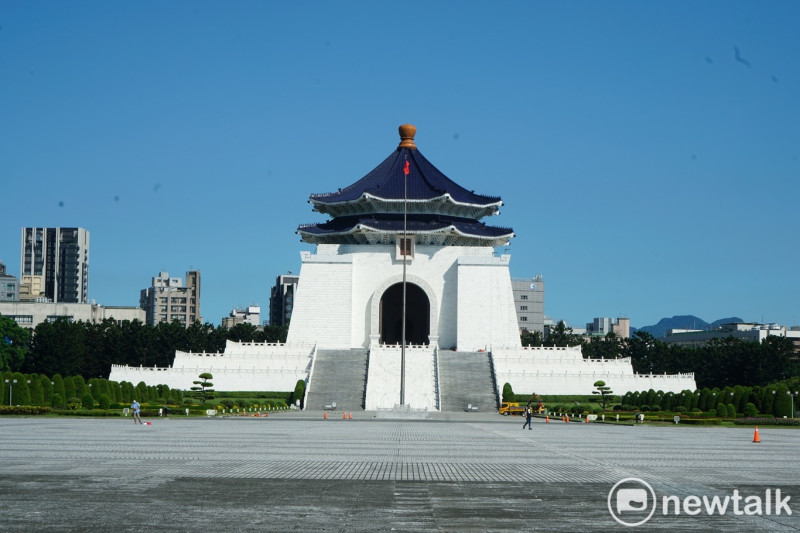 蔣萬安拋出中正紀念堂轉型方案，認為應升級為「台灣建設紀念館」。   圖：張良一/攝