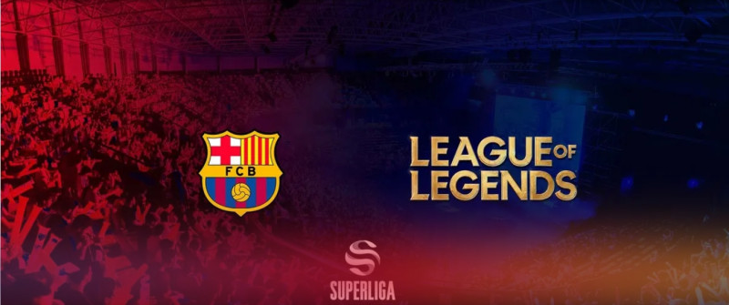 巴薩宣布，將於2022年加入《英雄聯盟》LVP SuperLiga西班牙超級聯賽。   圖：翻攝自巴薩官網