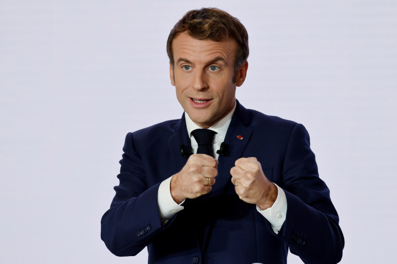 法國總統馬克宏（ Emmanuel Macron ）。   圖：達志影像/路透社